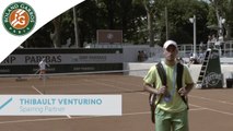 Mon job à Roland-Garros - Sparring partner