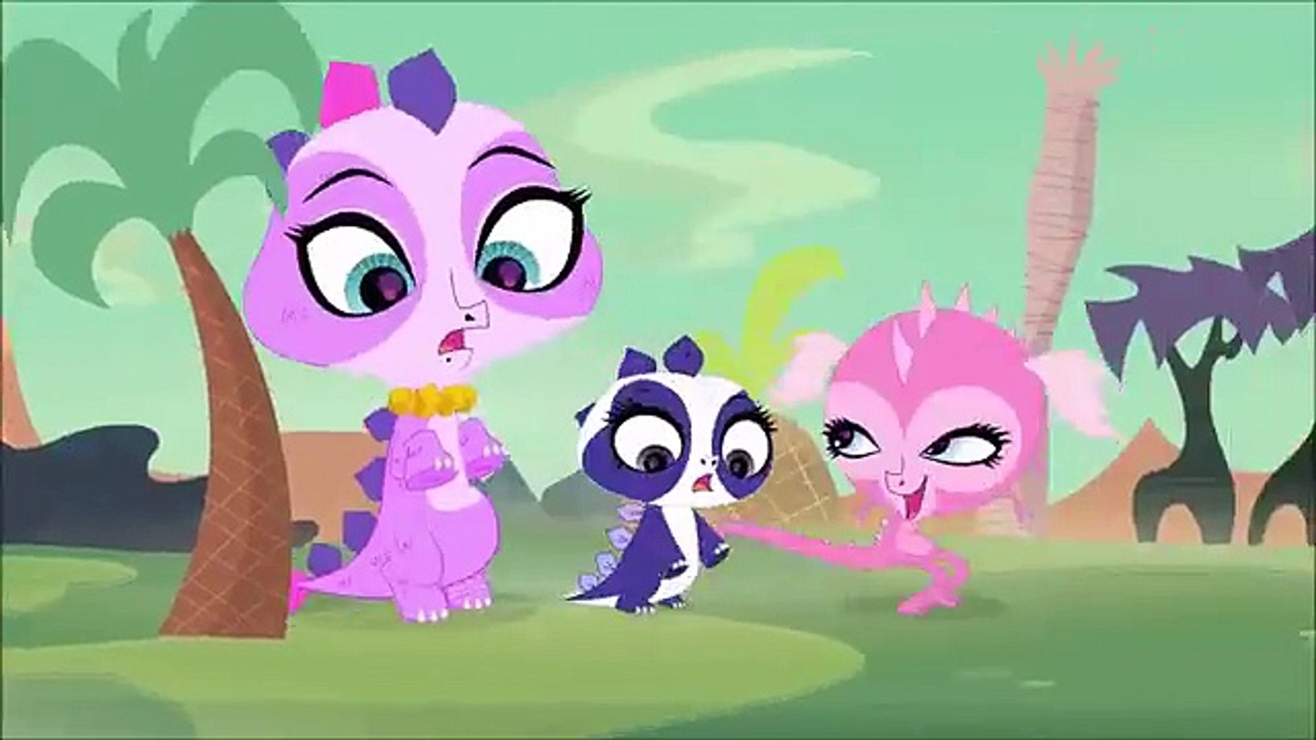 ⁣Littles pet shop  Dino pets FINNISH