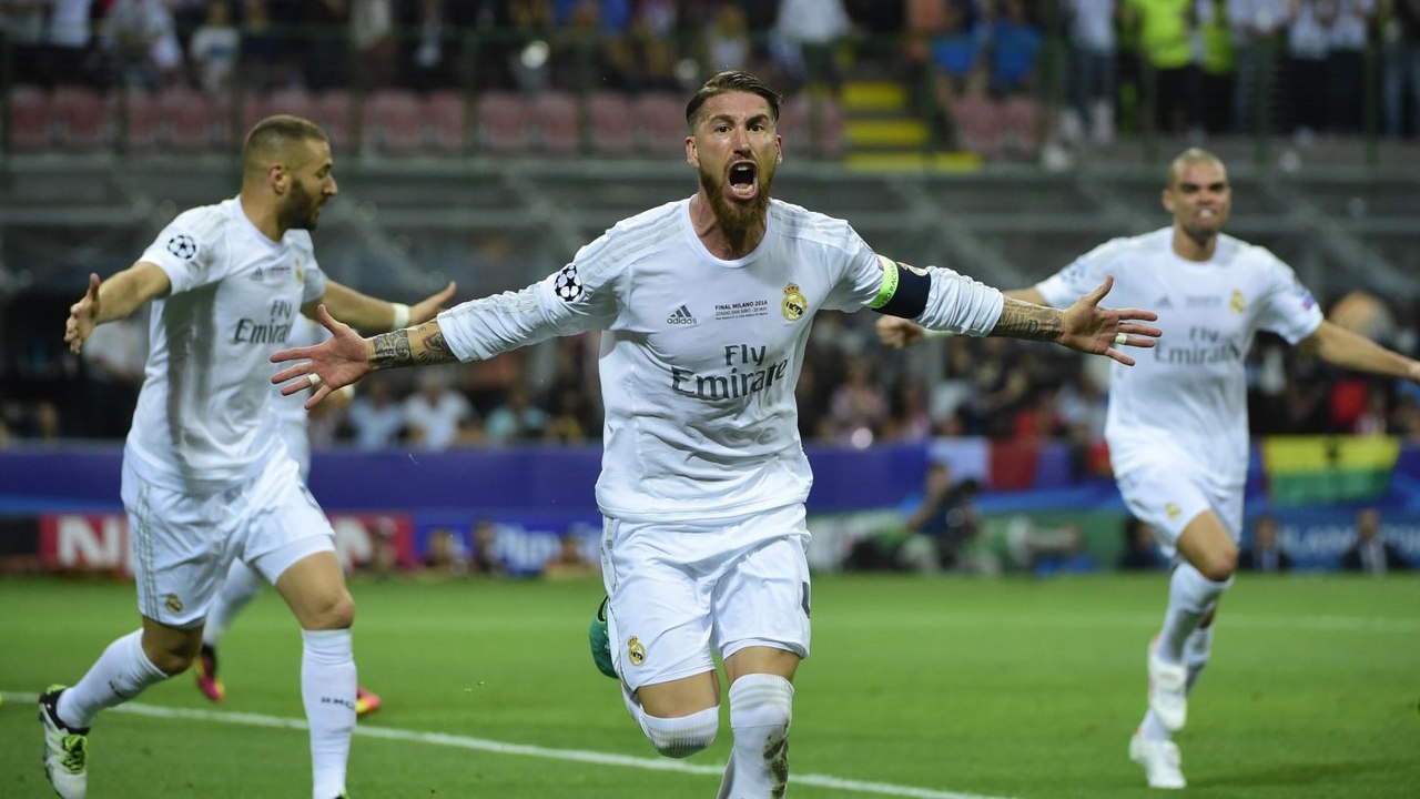 Real Madrid vs Atletico Madrid 1-1 Sergio Ramos Goal - Champions League Final 28/05/2016 HD