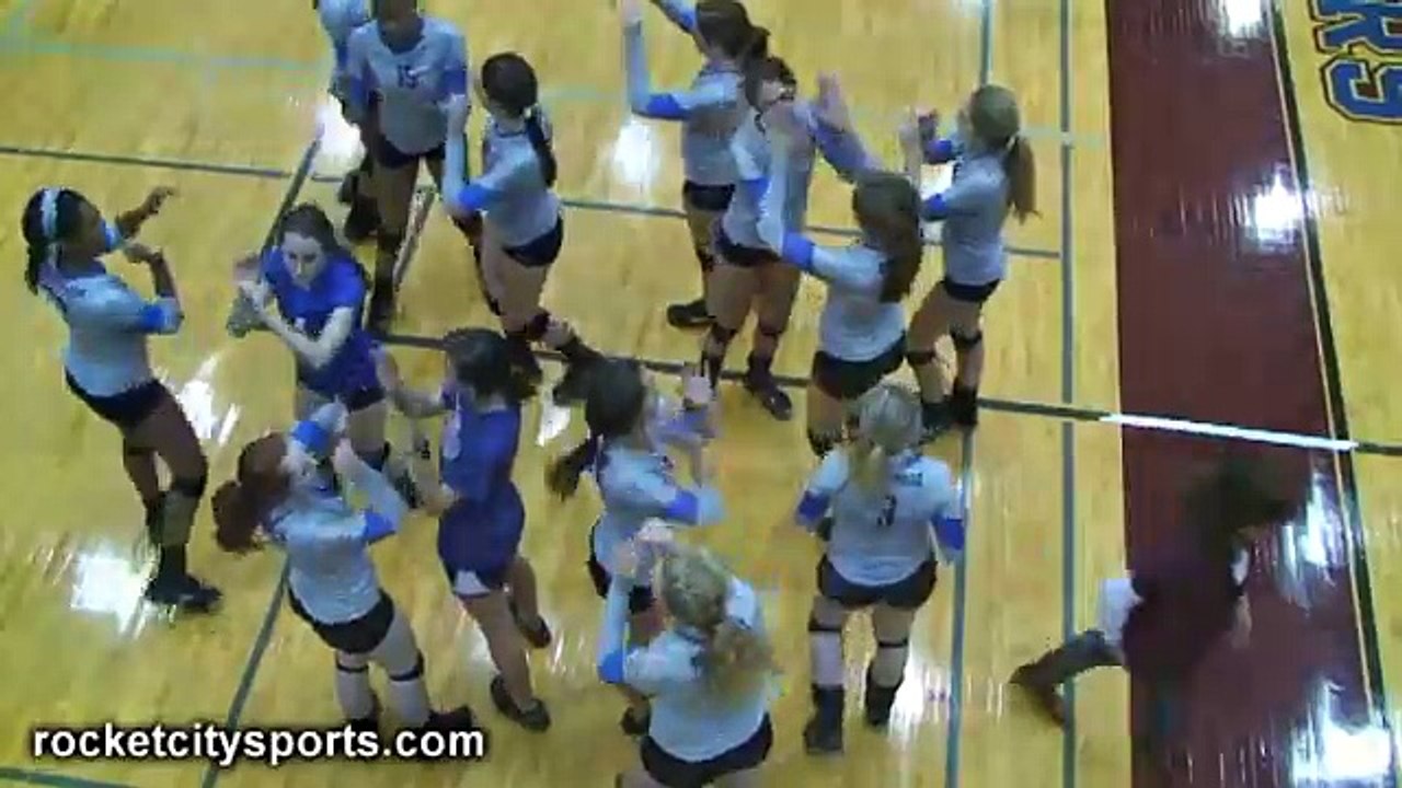 VOLLEYBALL CLASS 6A AREA 14 GRISSOM VS HUNTSVILLE