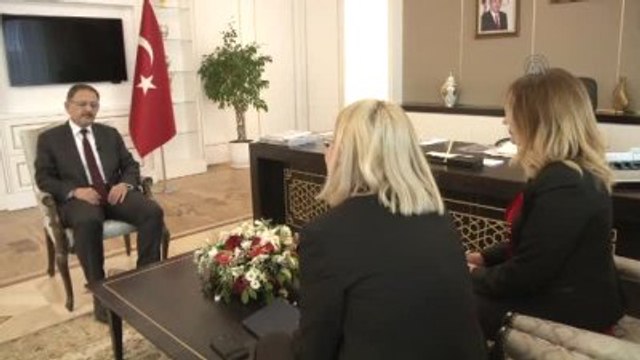 Çevre ve Şehircilik Bakanı Özhaseki: Sur'da Rastgele Yapılaşmaya İzin Verilmeyecek