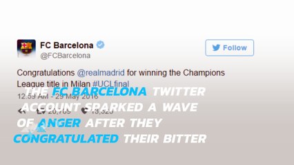 Fan Anger Sparked After Barcelona Tweet to Real Madrid