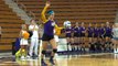 Green Bay vs. UNI Volleyball: Leigh Pudwill Block - second set