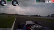F3 British 2016 Massive airborne crash Vaidyanathan Oulton Park