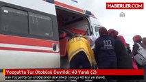 Yozgat'ta Tur Otobüsü Devrildi: 40 Yaralı (2)