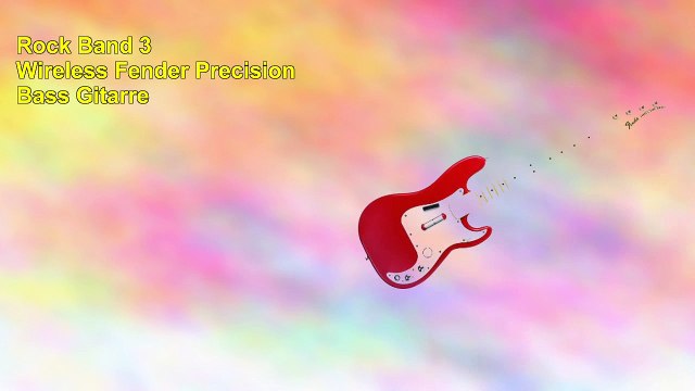 Rock Band 3 Wireless Fender Precision Bass Gitarre