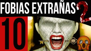 10 fobias más extrañas del mundo parte 2