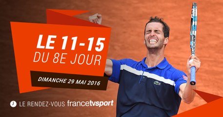 Footing, surprise et Stepanek : le 11-15 du dimanche 29 mai