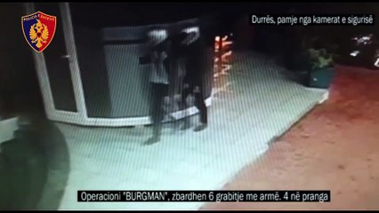 Grabitjet me arme ne Durres