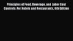 [PDF] Principles of Food Beverage and Labor Cost Controls: For Hotels and Restaurants 6th Edition