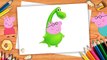 Peppa Pig English episodes Dinosaur Finger Family Nursery Rhymes Lyrics video snippet