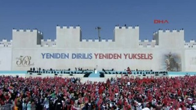 Yenikapı Miting Alanında Fetih Şöleni