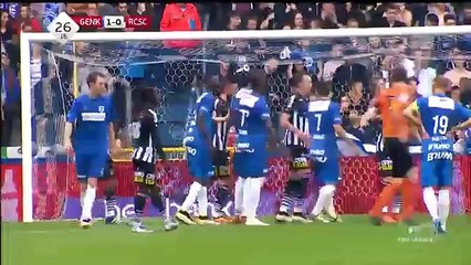 Genk vs. Sporting Charleroi 5 - 1 (Hat trick Nikos Karelis) All Goals (Pro League) 29-05-2016 HD