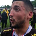 Réactions de Mathieu Billou après la victoire des Espoirs en Finale du Championnat de France