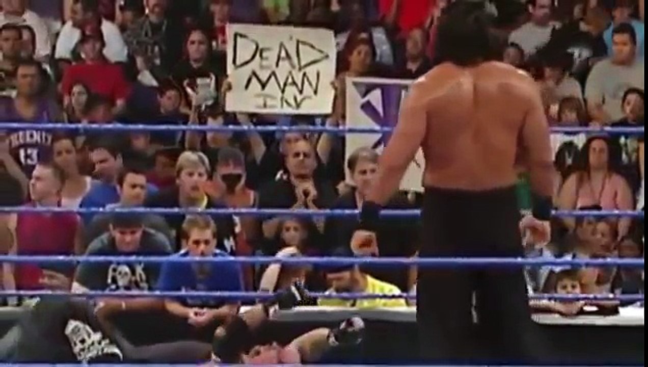 The great khali vs Undertaker