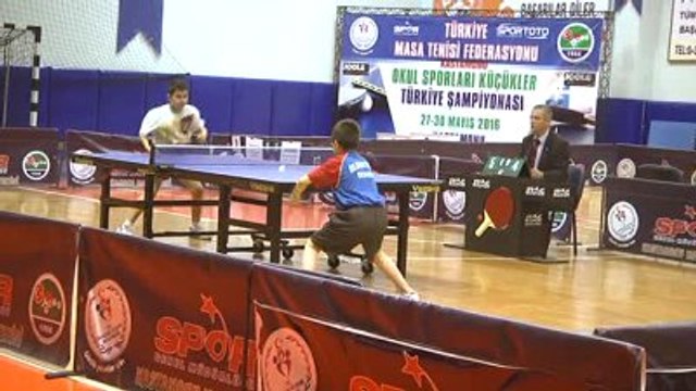 Masa Tenisi: Okullararası Küçükler Türkiye Birinciliği