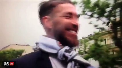 Jajajajaja la última de Ramos: casi se come un ramazo