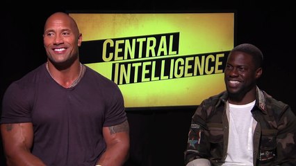 Central Intelligence - Dwayne Talks Rocky Transformation