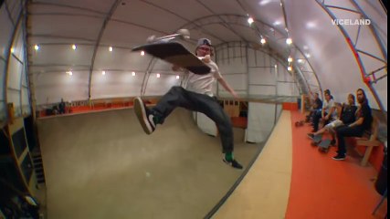 Mark Hubbard s Ramp Challenges  KING OF THE ROAD - Shirtless in Seattle (Clip)