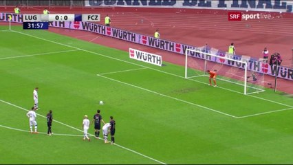 FC Lugano vs FC Zürich   Elfmeter miss Penalty  Schweizer Cup Final 29-05-2016 HD