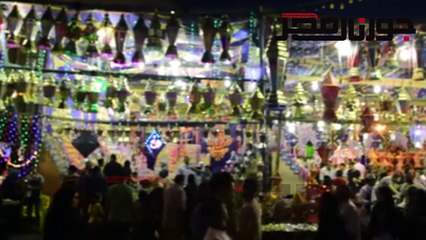 شاهد الأجواء الرمضانية فى السيدة زينب