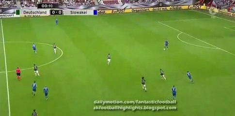 Mario Gomez Goal HD - Germany 1-0 Slovakia - 29-05-2016