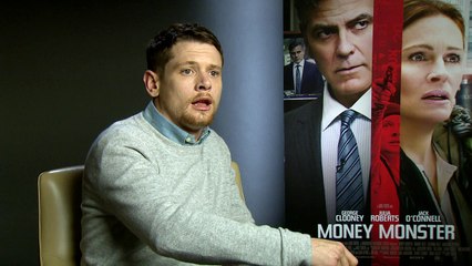 Jack O'Connell on pushing George Clooney around