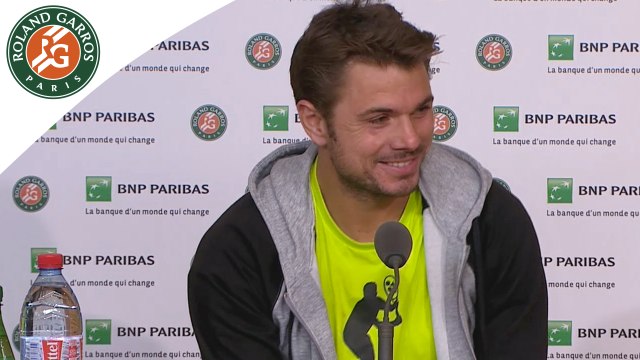 Roland-Garros 2016 - Conférence de presse Wawrinka - 1/8