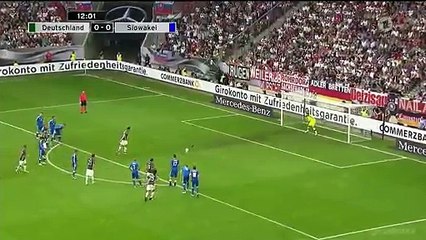 1-0 Mario Gomez Goal HD - Germany vs Slovakia 29.05.2016 HD
