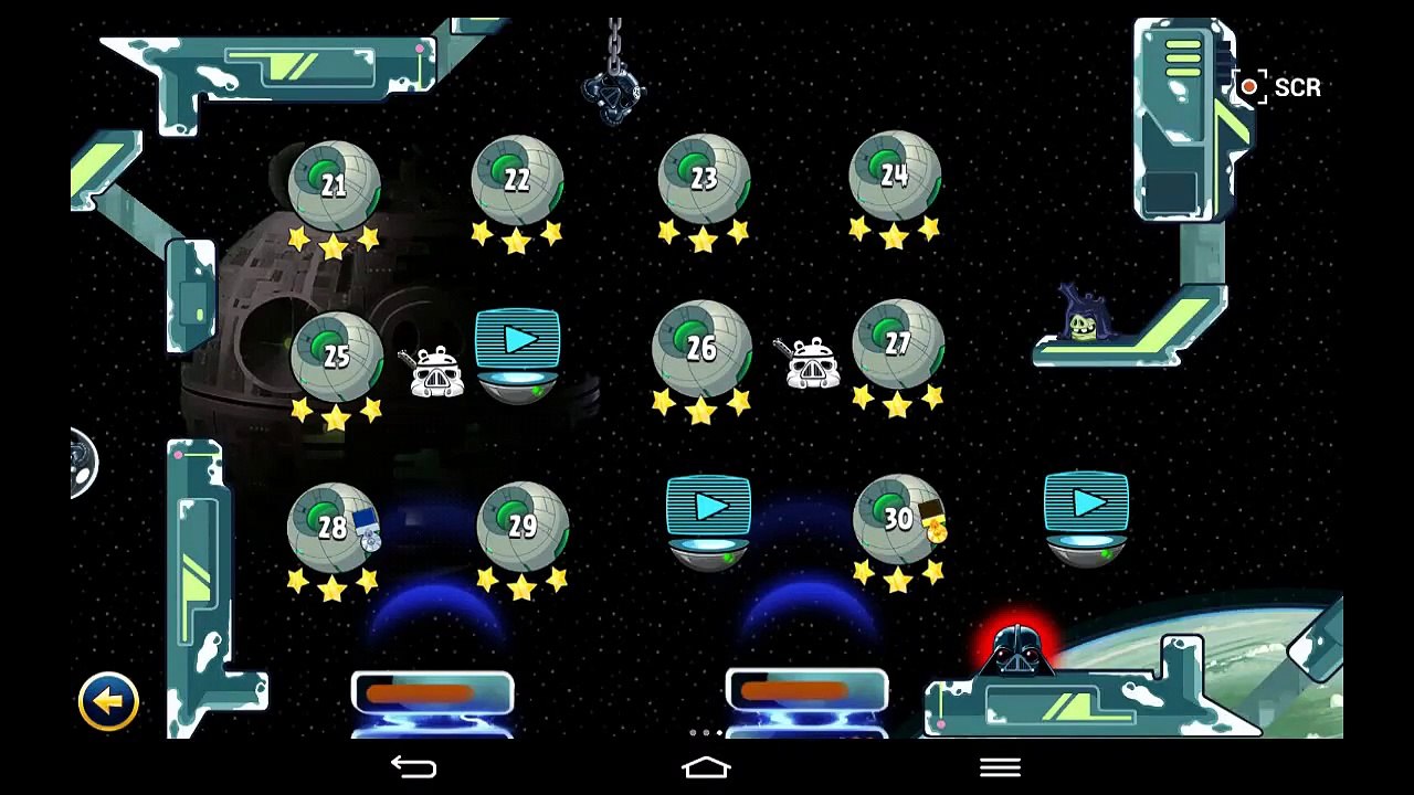 Angry Birds Star Wars 6-26 Death Star 2 walkthrough 3 star