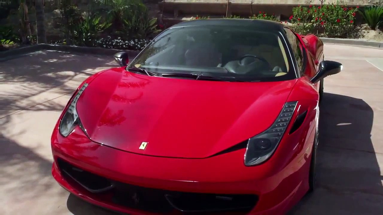 Sleeping with his wife mistresses supercar smash Ferrari 458 Italia
