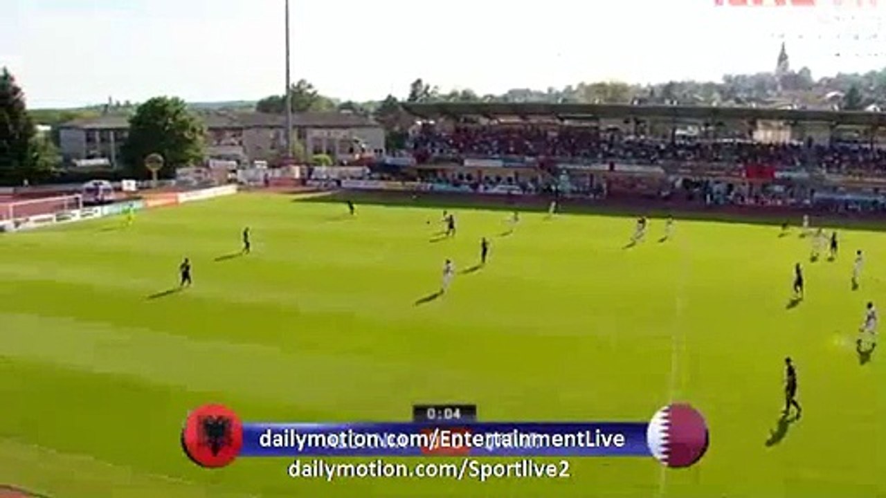 Shkelzen Gashi Amazing Chance Albania 1-1 Qatar Friendly Match 29.05.2016