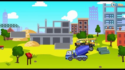 ✔ Carritos para niños. Camión de basura | Camión. Caricaturas de coches. Episodio 18 ✔