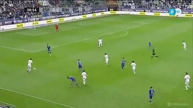 Asmir Begovic Fantastic Save HD - Spain 0-0 Bosnia & Herzegovina 29.05.2016 HD