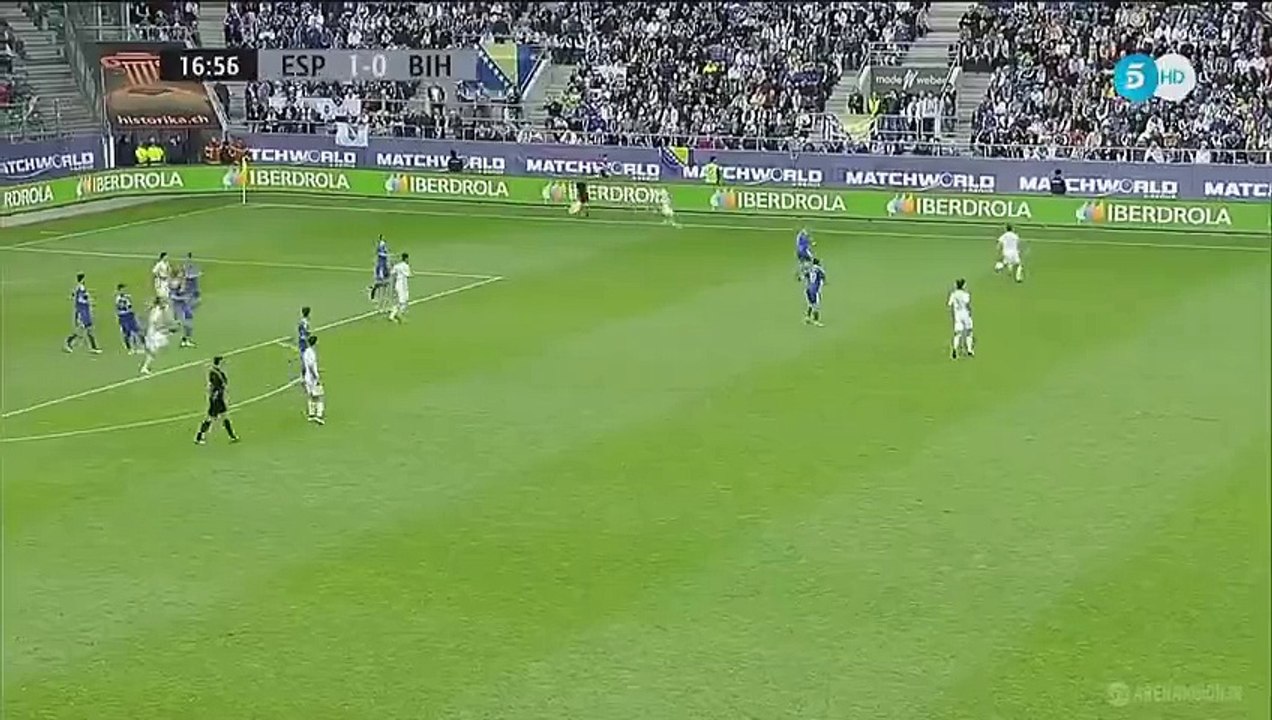 Nolito 2nd Goal HD - Spain 2-0 Bosnia & Herzegovina 29.05.2016