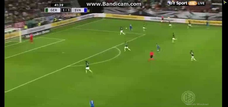 Marek Hamsik Goal Germany 1-1 Slovakia