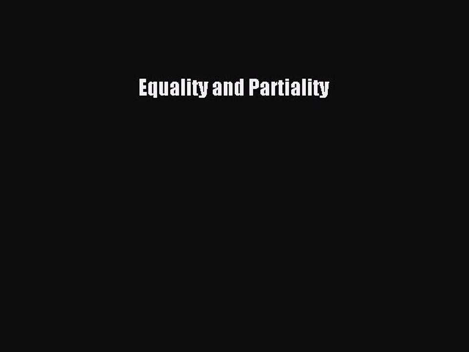[PDF] Equality and Partiality [Download] Online