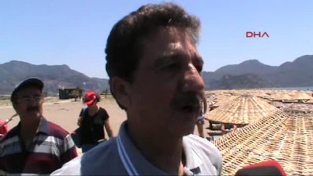 Ortaca İztuzu'nu 'Özel Değil Kamu Kuruluşu İşletsin' Eylemi-2