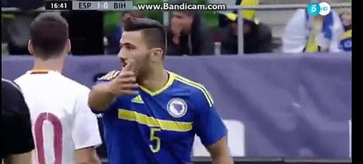 Half Time Goals - Spain 2-1 Bosnia 29.05.2016