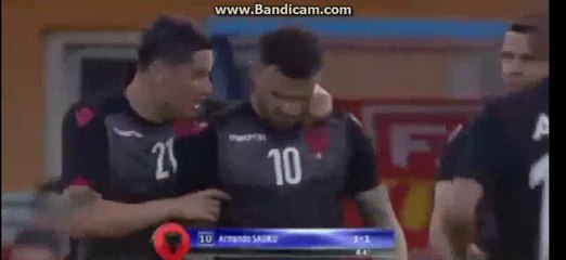 Armando Sadiku Goal - Albania 3-1 Qatar -29-05-2016