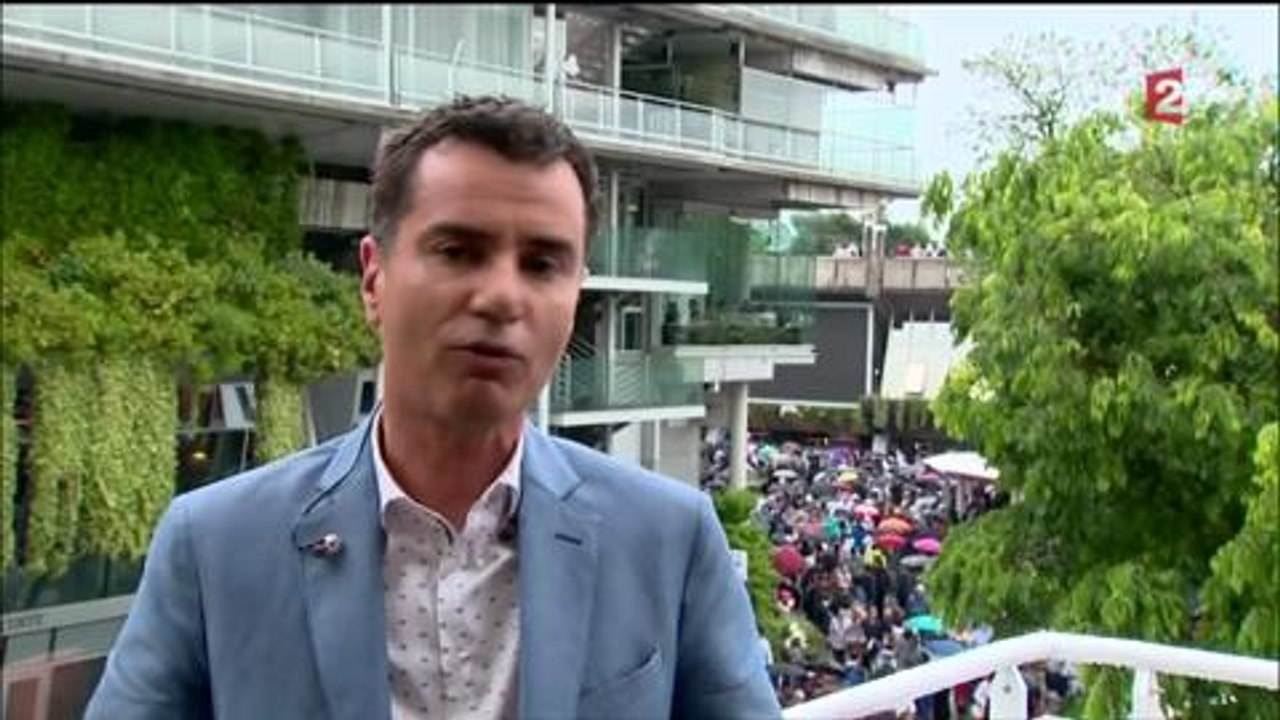 Roland-Garros : 2h30 sans image après une panne causée par l'orage
