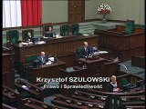 Poseł Krzysztof Szulowski - Wystąpienie z dnia 19 maja 2016 roku.