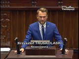 Poseł Krzysztof Truskolaski - Wystąpienie z dnia 19 maja 2016 roku.