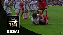 TOP 14 – Toulouse – Clermont : 22-11 Essai Camille GERONDEAU (CLE) – J25 – Saison 2015-2016