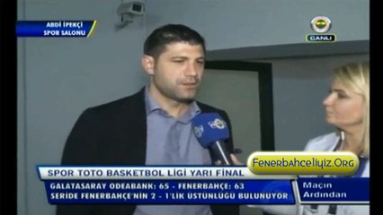 Ömer Onan: Bizim salonumuz insanlara örnek olsun. Sahaya en ufak bir şey atılmıyor.