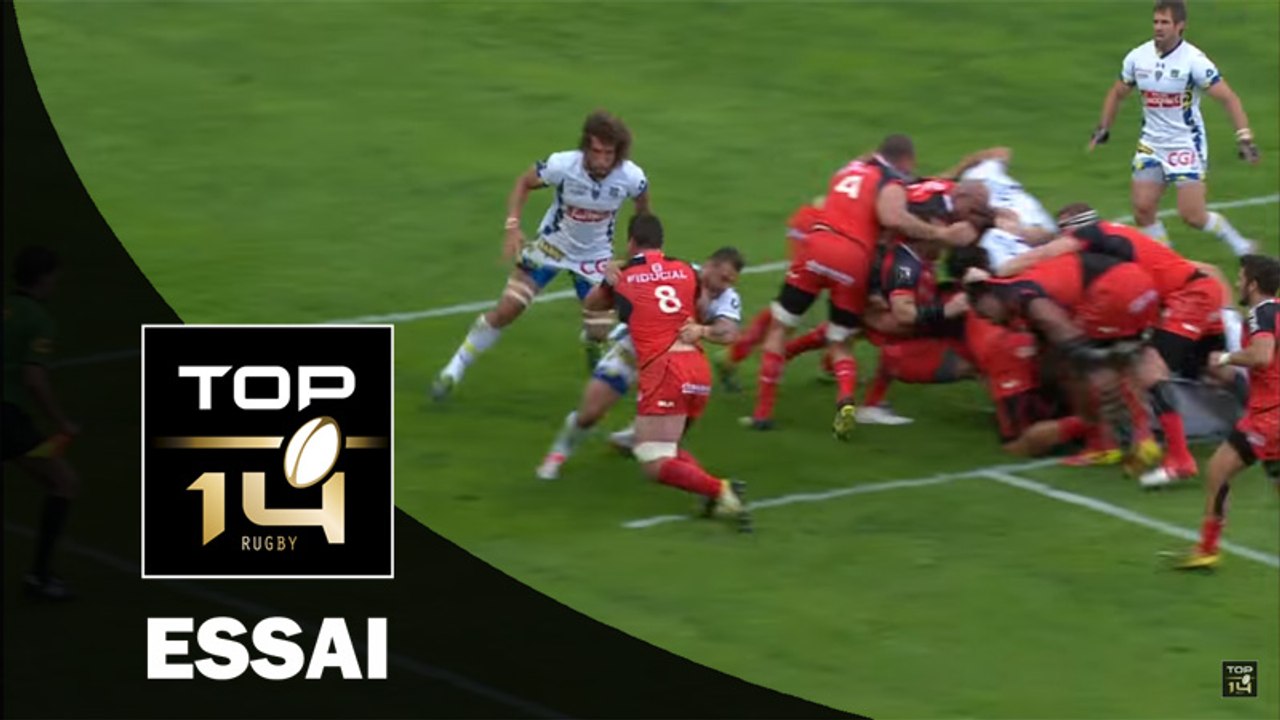 TOP 14 – Toulouse – Clermont : 22-11 Essai Louis PICAMOLES (TLS) – J25 – Saison 2015-2016