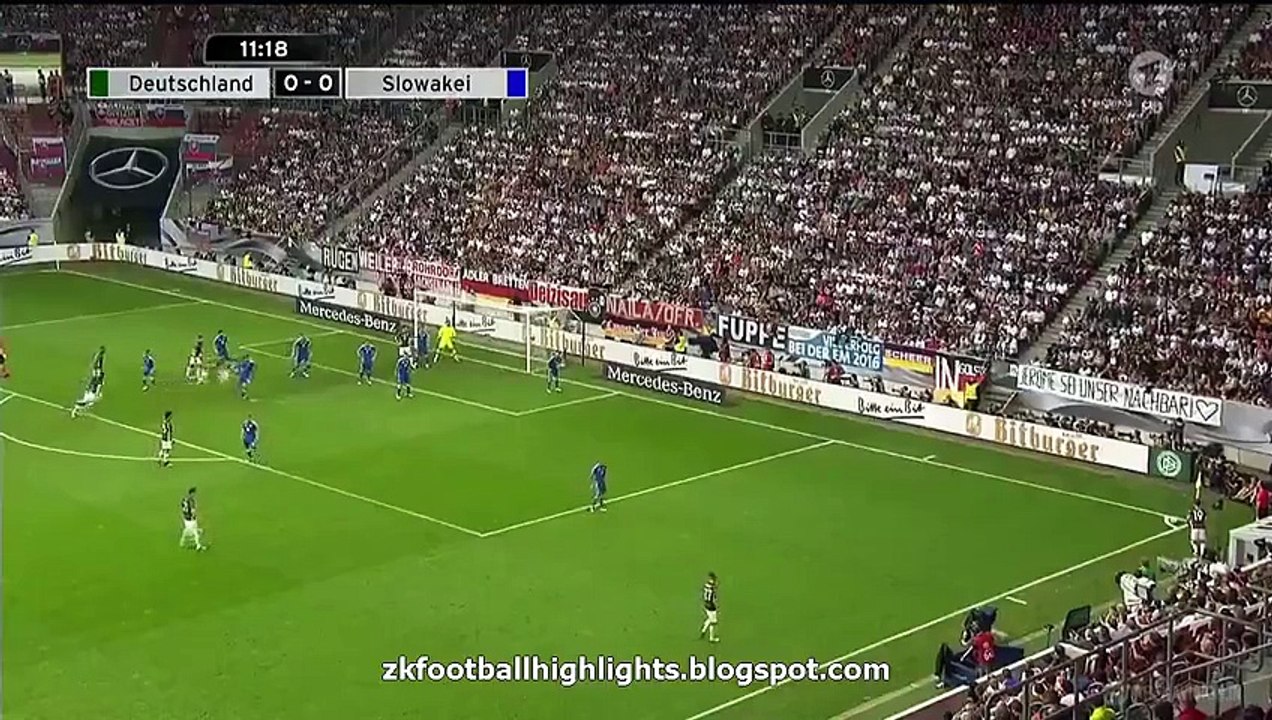 Germany vs Slovakia 1-3 All Goals & Highlights 29.05.2016
