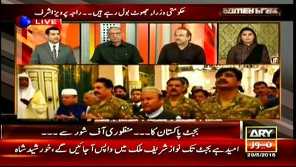 Why Nisar, Shahbaz met with COAS:- Naeem-ul-Haq asks