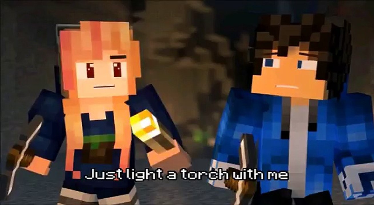Shut up and mine|minecraft song|parody|shut up and dance