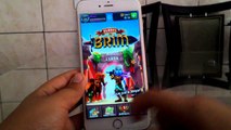 Jogando Blades of Brim  , iphone6 Plus